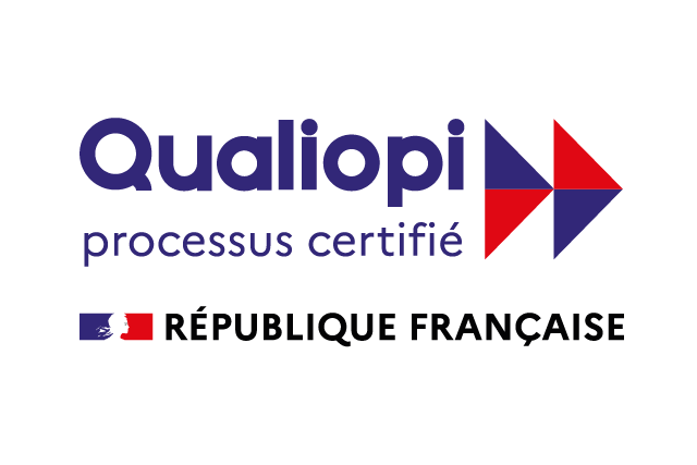 Logo Qualiopi "Processus certifié / République Française"